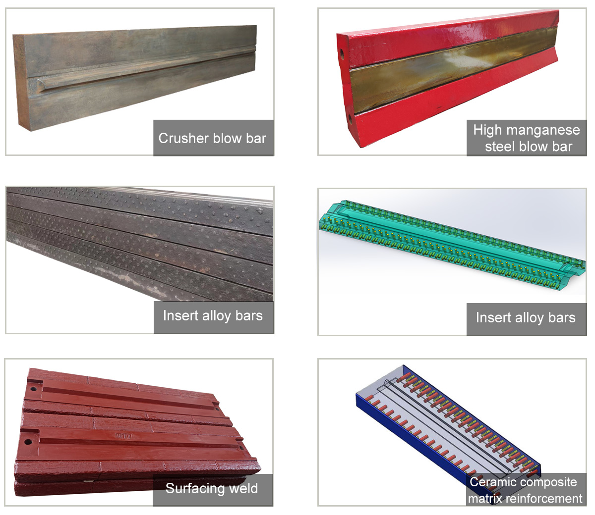 قضبان نفخ فولاذية عالية المنغنيز